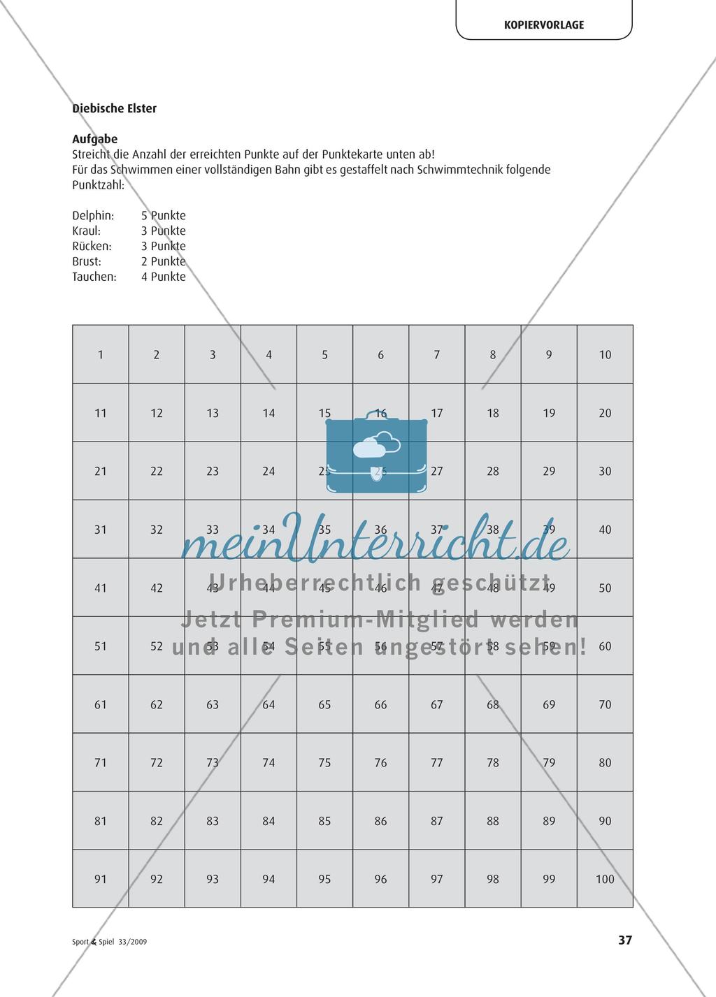 Grundschnelligkeit & Grundlagenausdauer - Spielerische Trainingsformen im Schwimmen Preview 8