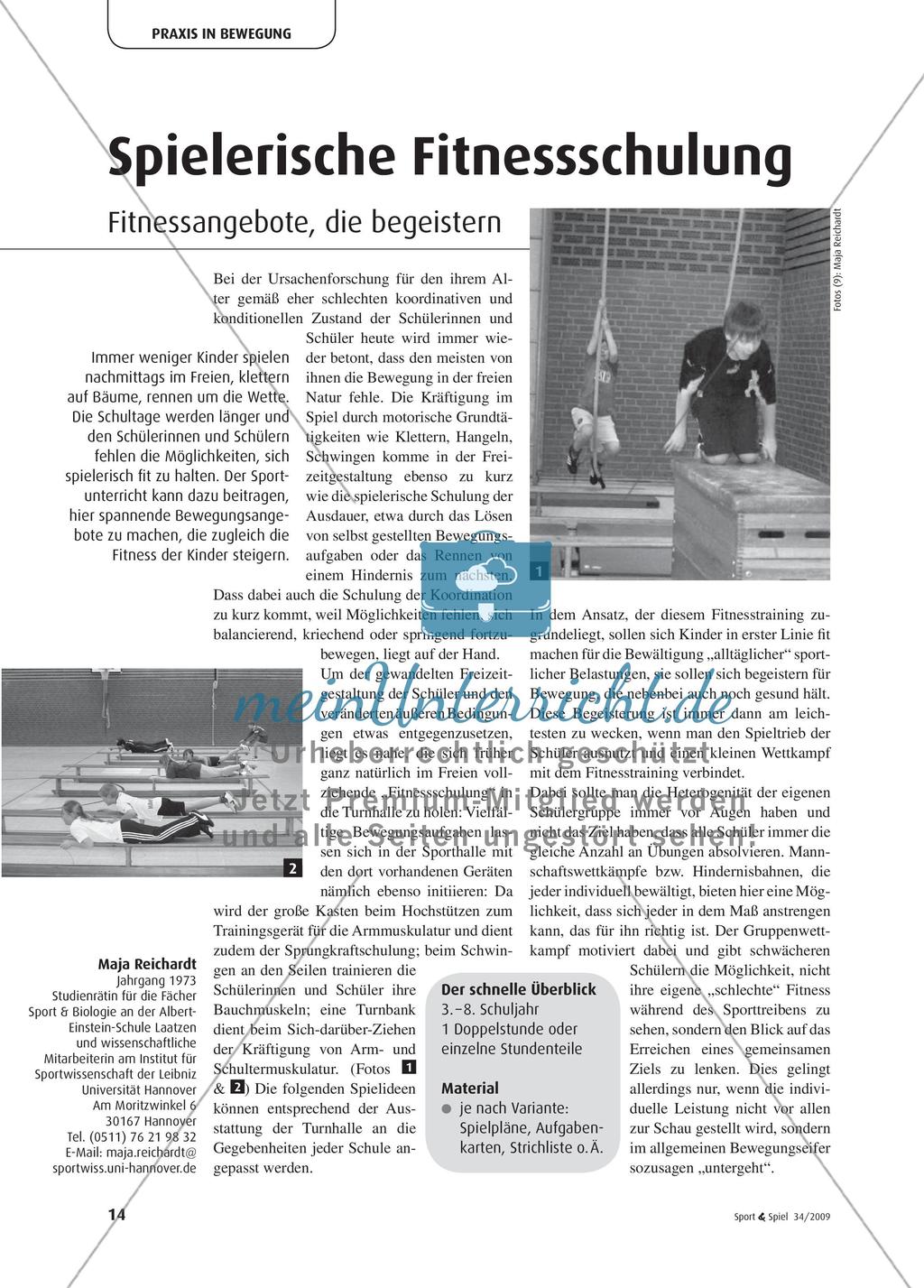 Spielerische Fitnessschulung - Fitnessangebote, die begeistern Preview 1
