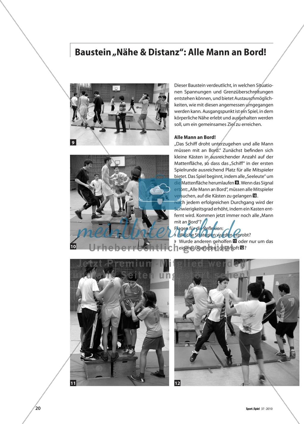 Gewaltprävention im Schulsport: Bausteine, Beispielübungen und Querschnittsempfehlungen Preview 5
