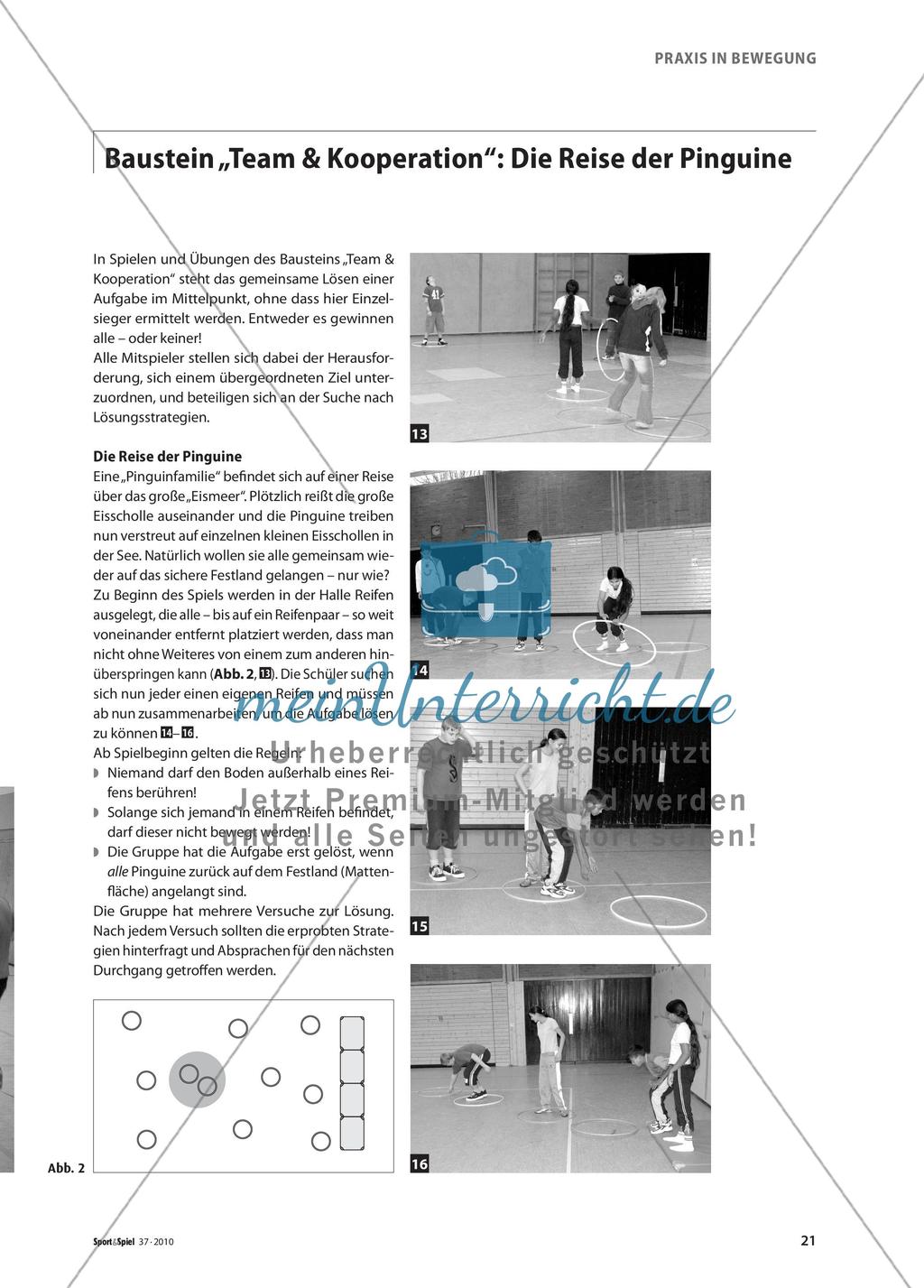 Gewaltprävention im Schulsport: Bausteine, Beispielübungen und Querschnittsempfehlungen Preview 6