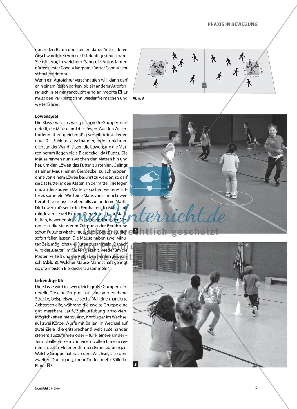 Ausdauer im Grundschulalter - Übungen und Spielformen zur Schulung der Ausdauer Preview 4