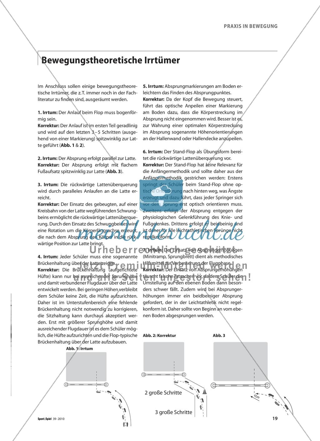 Floppen in die Höhe - Die rückwärtige Lattenüberquerung in nur wenigen Schritten Preview 6