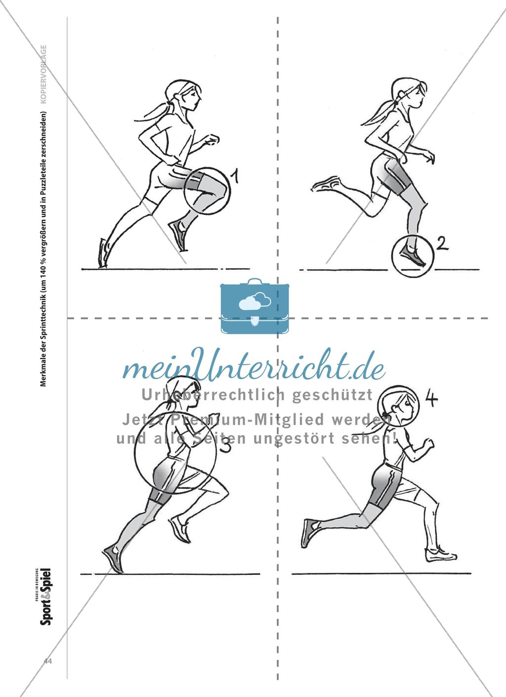 Hürdenlauf in der Halle - Vom rhythmischen Sprinten zum Hürdenlauf Preview 11