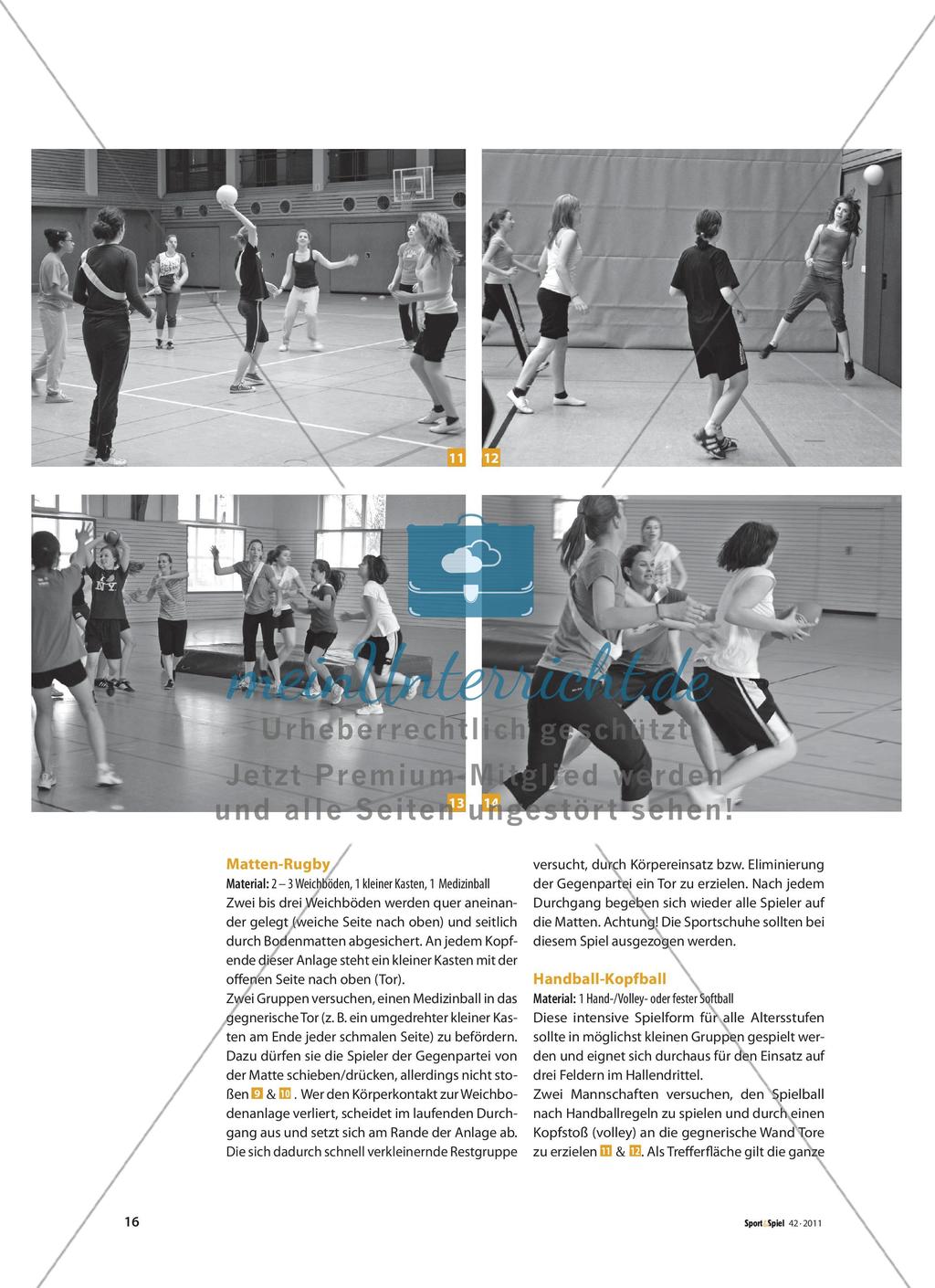 Power mit Wilden Spielen - Mit viel Schwung die Sportstunde beginnen und beenden Preview 5