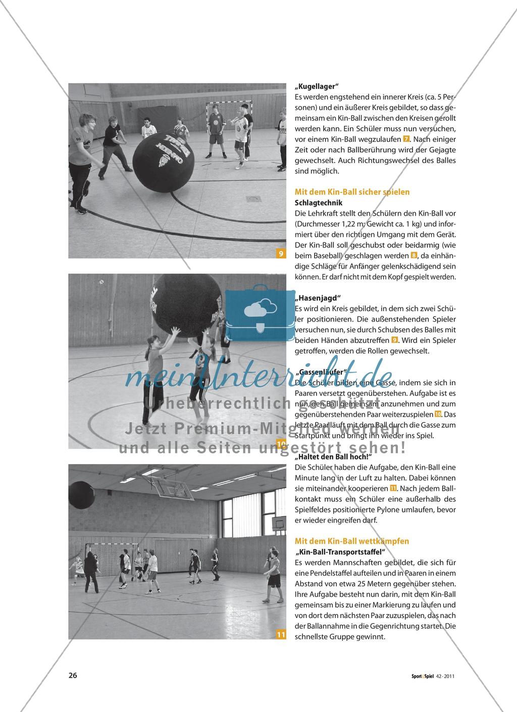 Kin-Ball - Das Spiel mit dem übergroßen Ball Preview 5