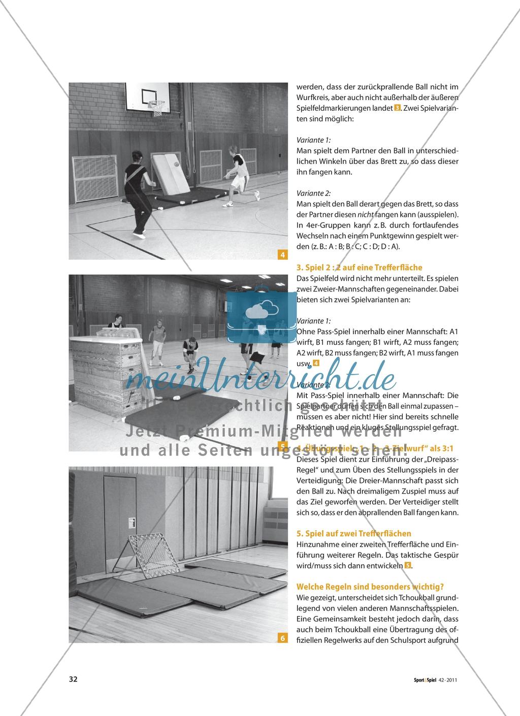 Tchoukball - Ein Spiel für fast alle Klassenstufen Preview 3
