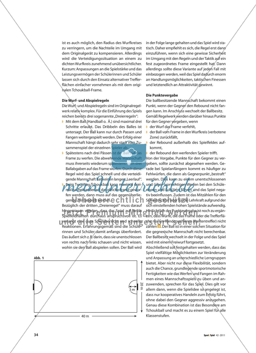 Tchoukball - Ein Spiel für fast alle Klassenstufen Preview 5