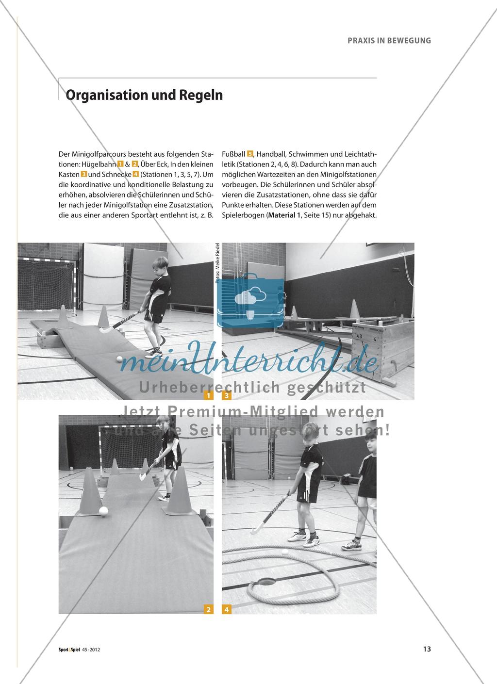 Minigolf-Olympiade - Ein olympischer Kombinationswettkampf für Minigolfer Preview 2