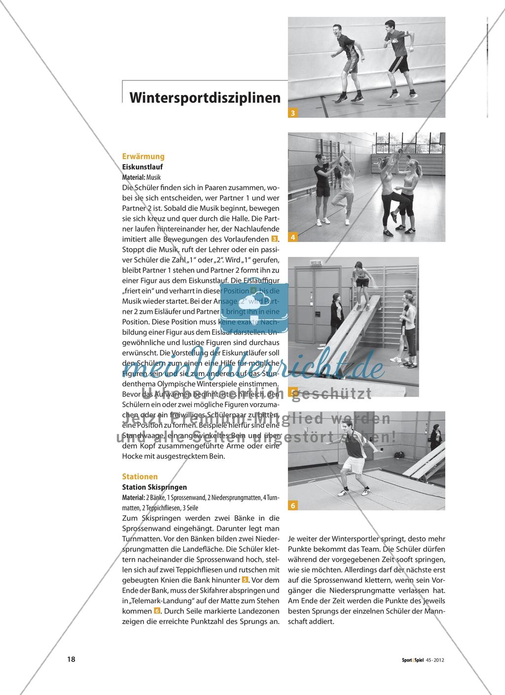 Olympische Winterspiele - Den Wintersport in die Halle holen Preview 3