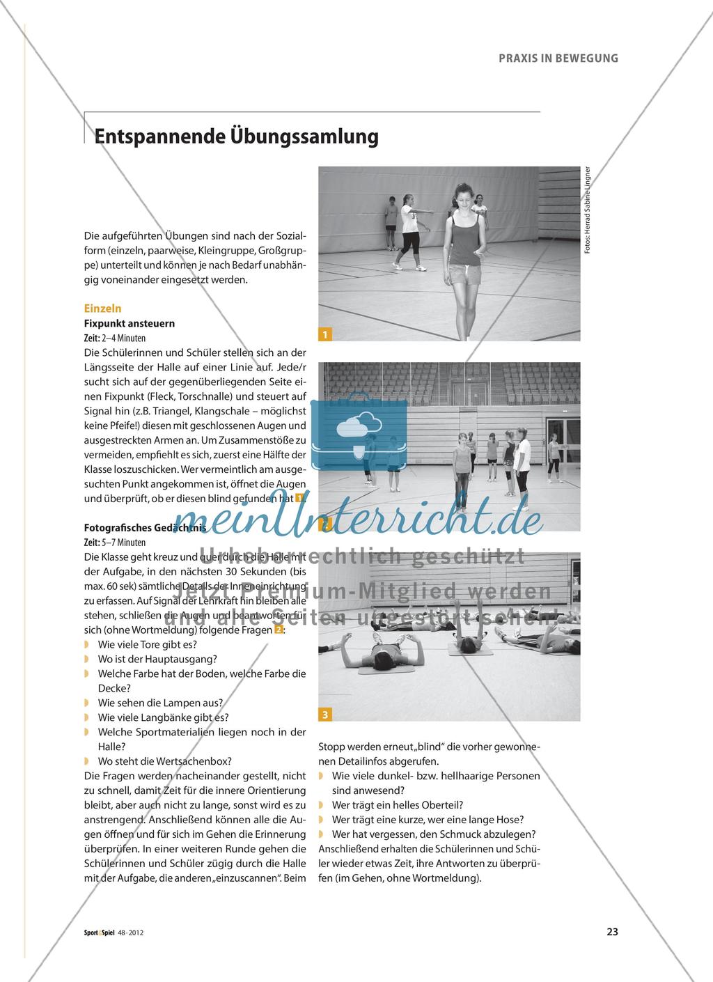 Spannend entspannen - Das Stundenende entspannend gestalten Preview 2