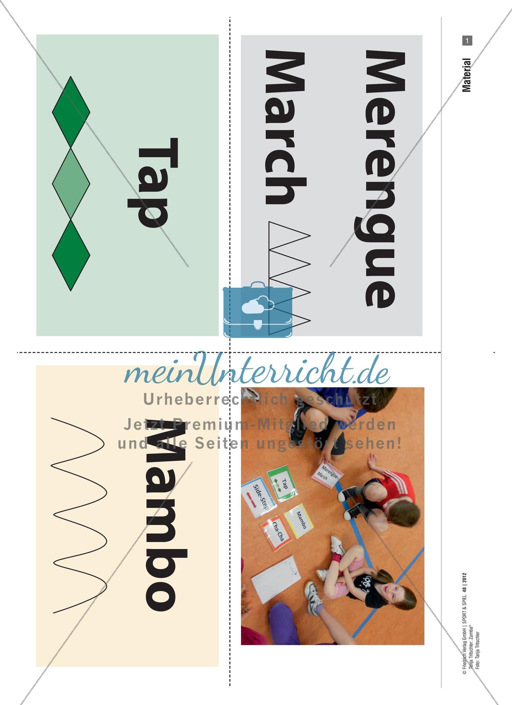 Karteikarten zu den Artikeln