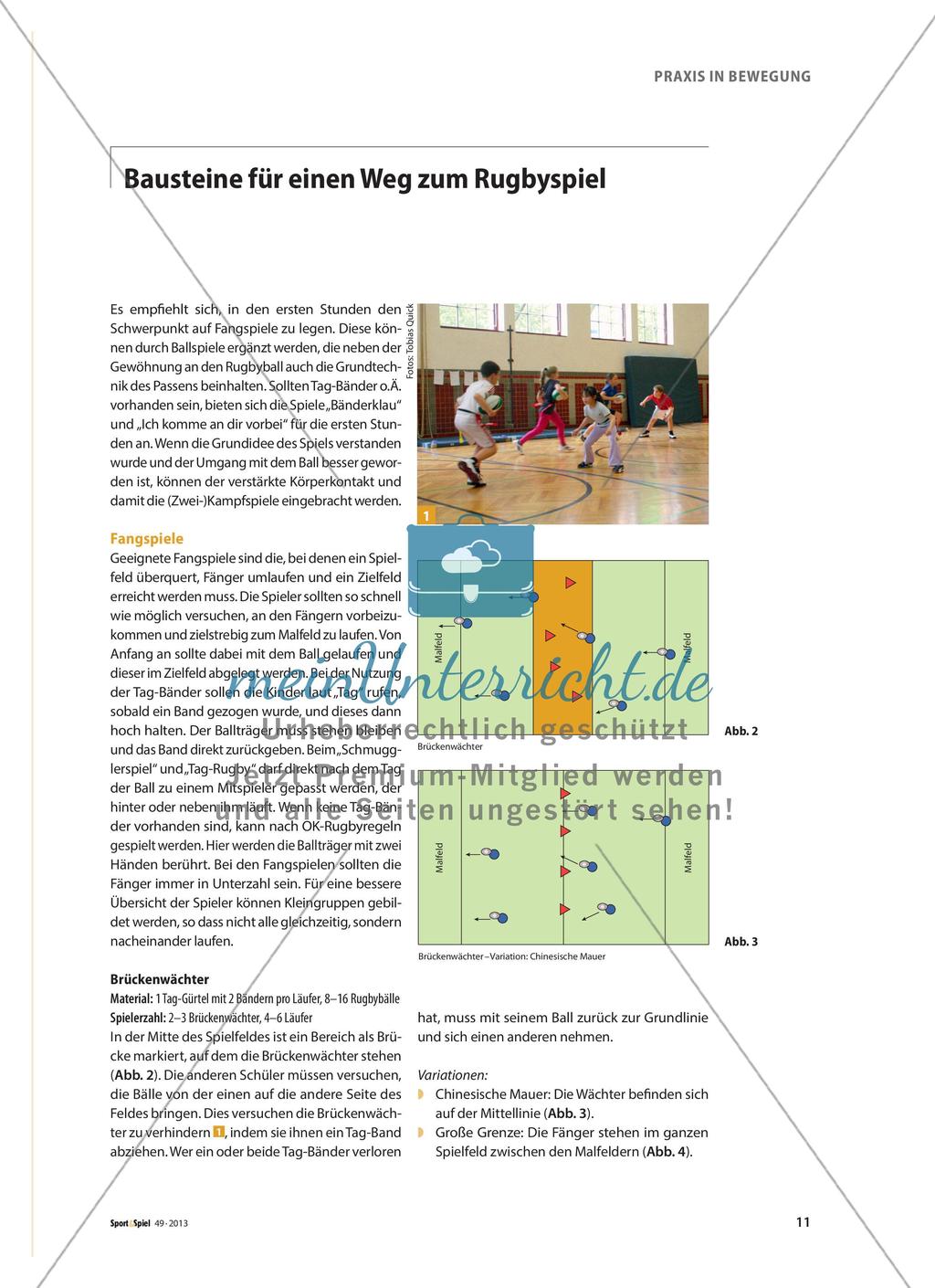 Zweikampf im Rugby - Spielerisch zum Kontakt-Rugby Preview 2