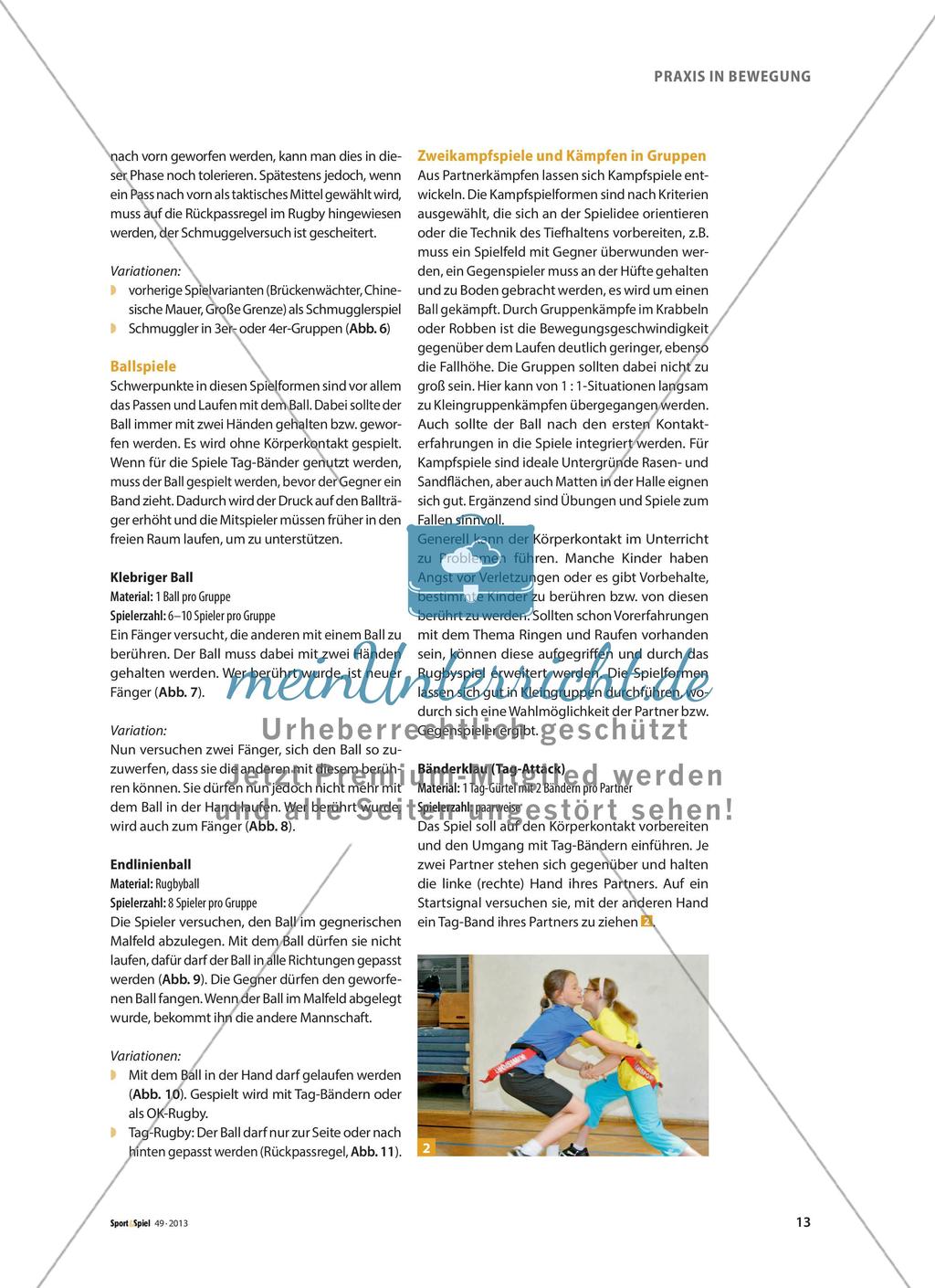 Zweikampf im Rugby - Spielerisch zum Kontakt-Rugby Preview 4