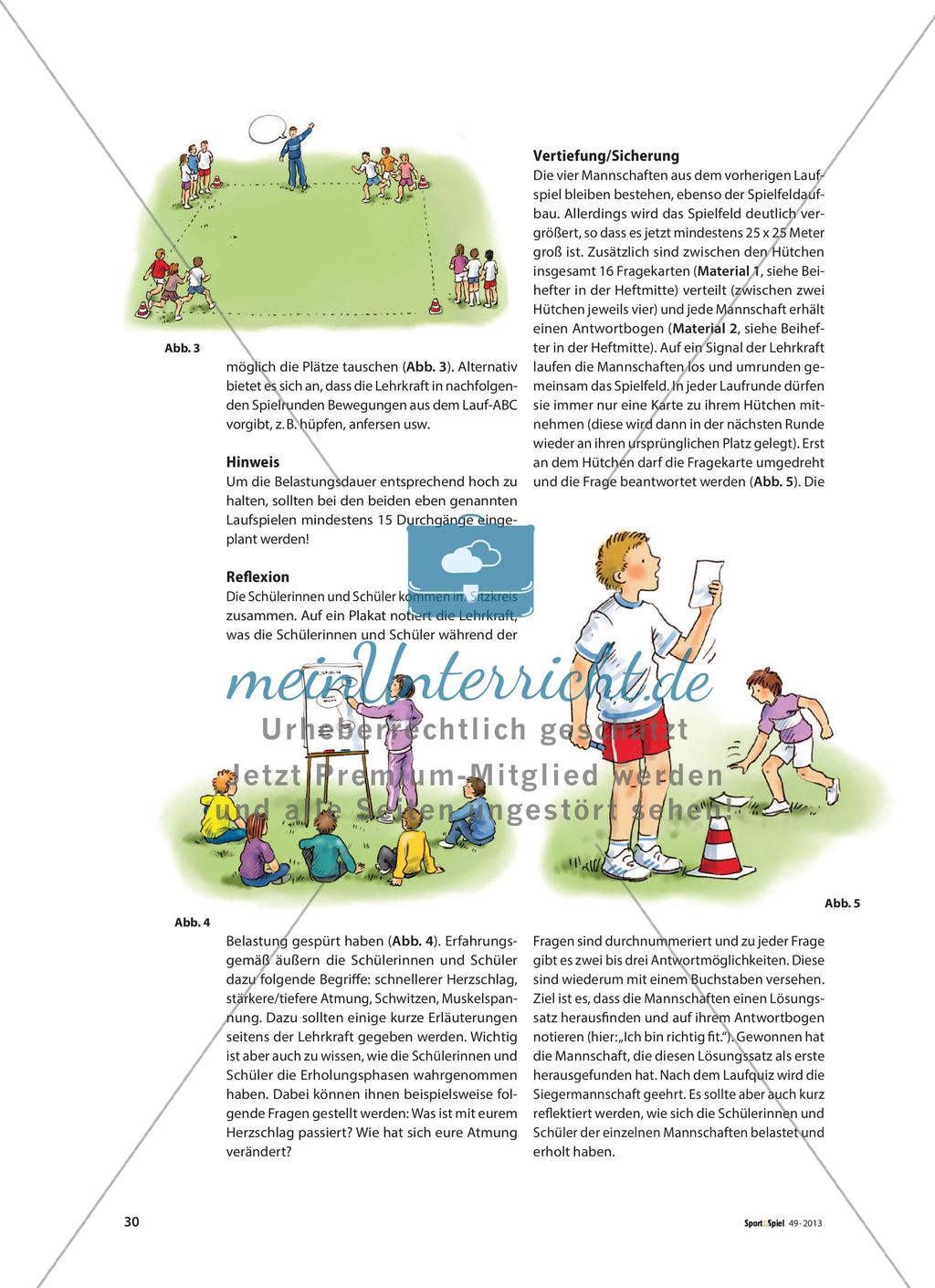 Spielerische Ausdauerschulung - Ausdauerfähigkeit über kleine Laufspiele erreichen Preview 3