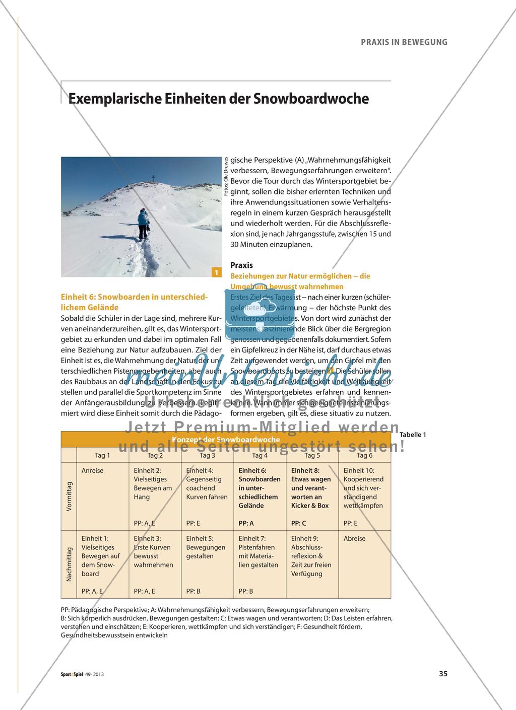 Snowboardwoche - Mehrperspektivische Anfängerschulung im Schnee Preview 2