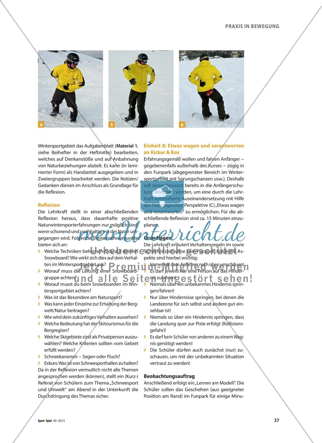 Snowboardwoche - Mehrperspektivische Anfängerschulung im Schnee Preview 4