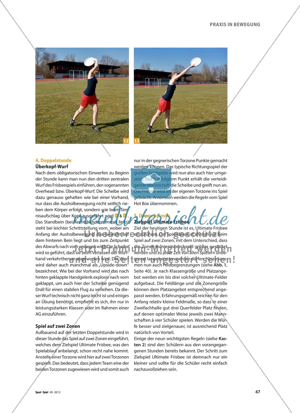 Ultimate Frisbee - Ein faszinierendes und faires Spiel spielgemäß vermitteln Preview 8