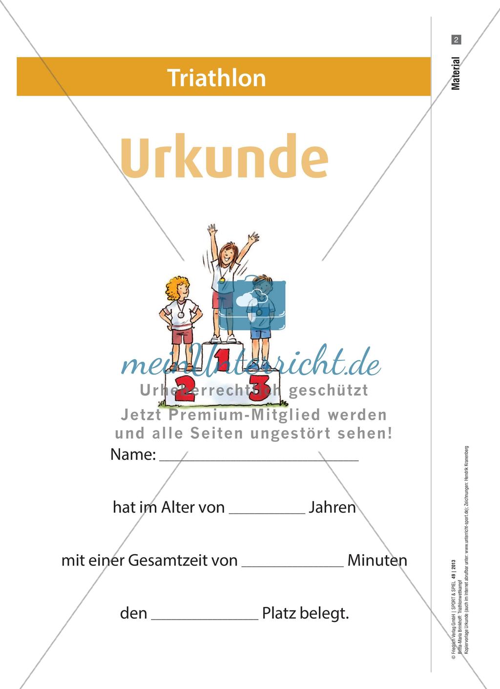Kopiervorlagen zum Artikel