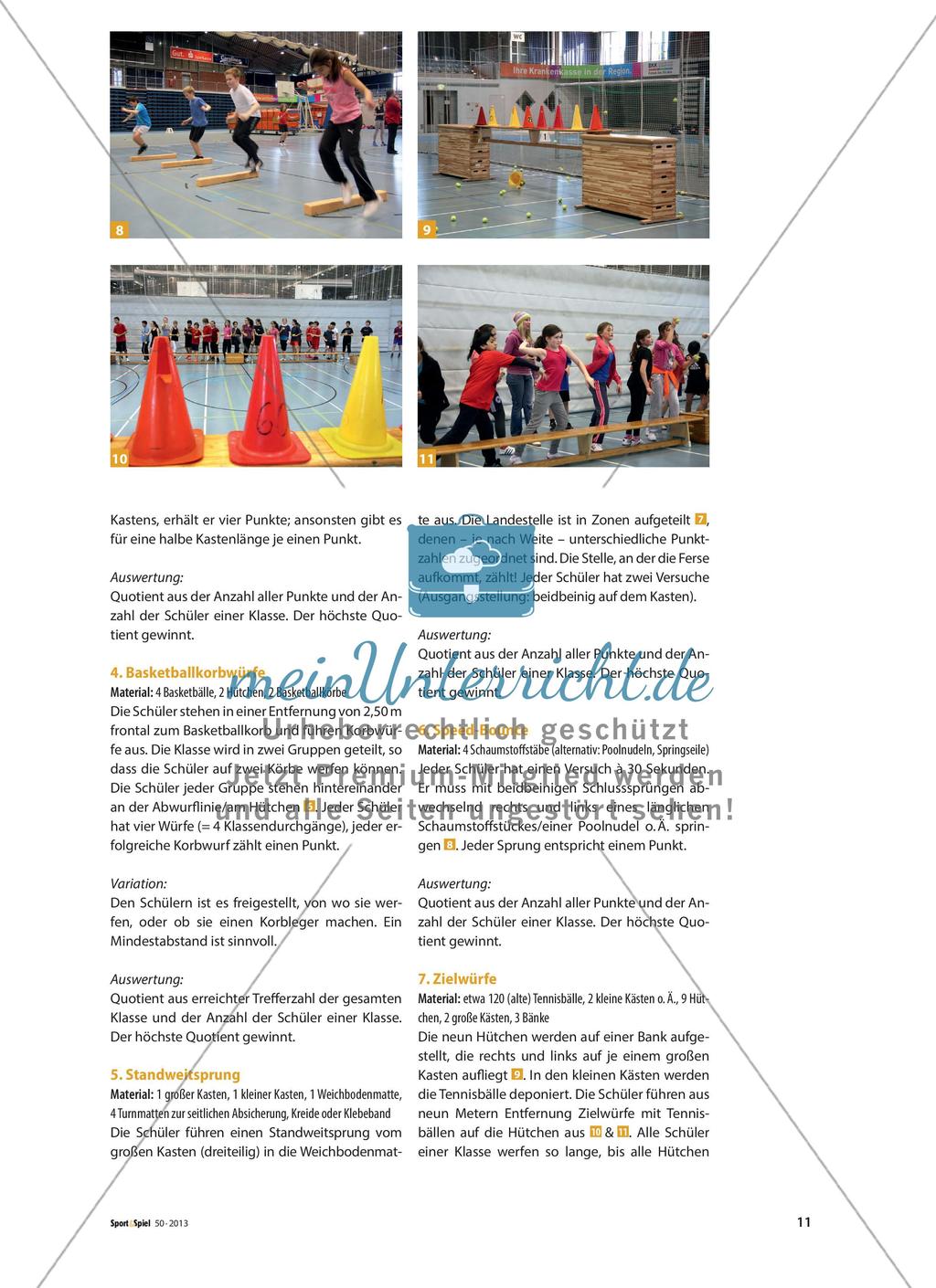 Miteinander wettkämpfen - Klassen wetteifern gemeinsam auf einem Jahrgangssportfest Preview 4