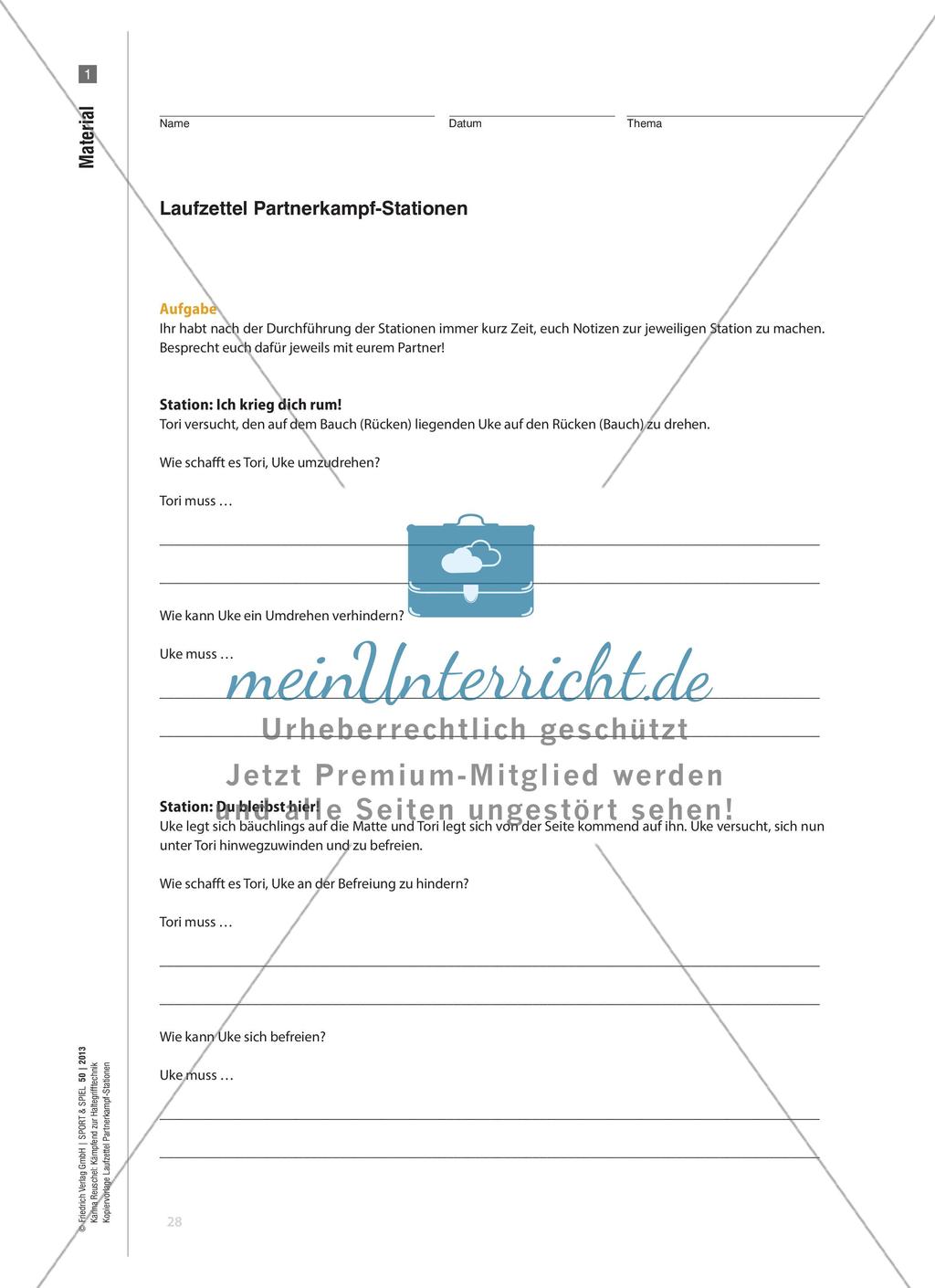 Kämpfend zur Haltegrifftechnik - Einstieg über das Kämpfen um Gegenstände Preview 7