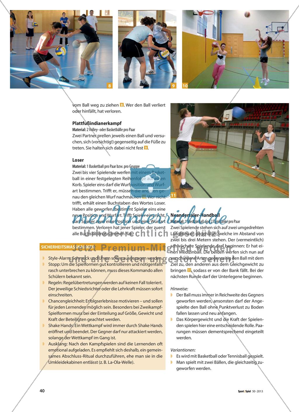 Kampf – Spiel – Spaß: Spielerische Kämpfe für den Sportunterricht Preview 5