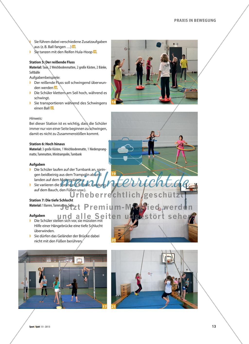 Freies Turnen - Eine Chance für den Sportunterricht Preview 6