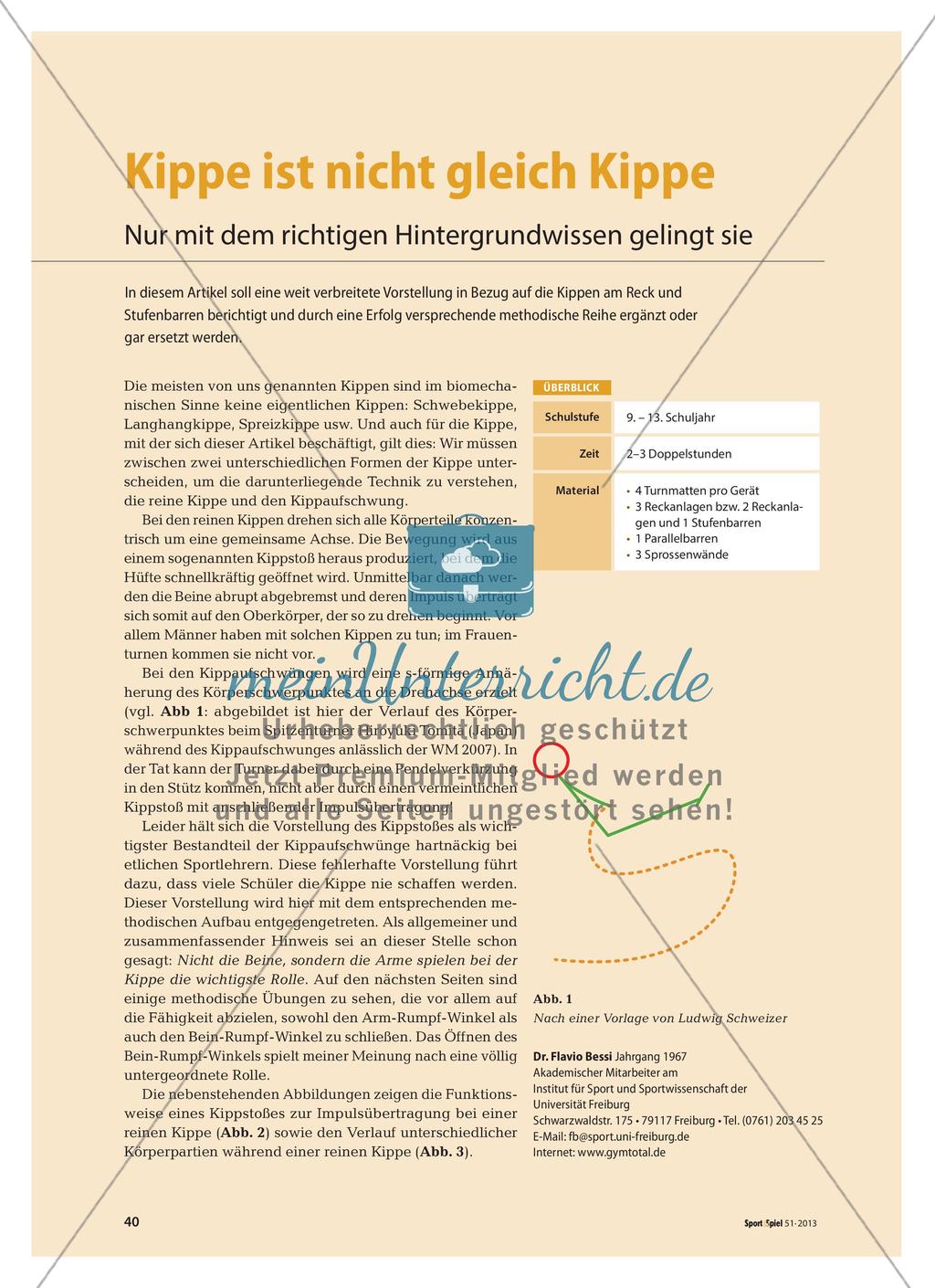 Kippe ist nicht gleich Kippe - Nur mit dem richtigen Hintergrundwissen gelingt sie Preview 1