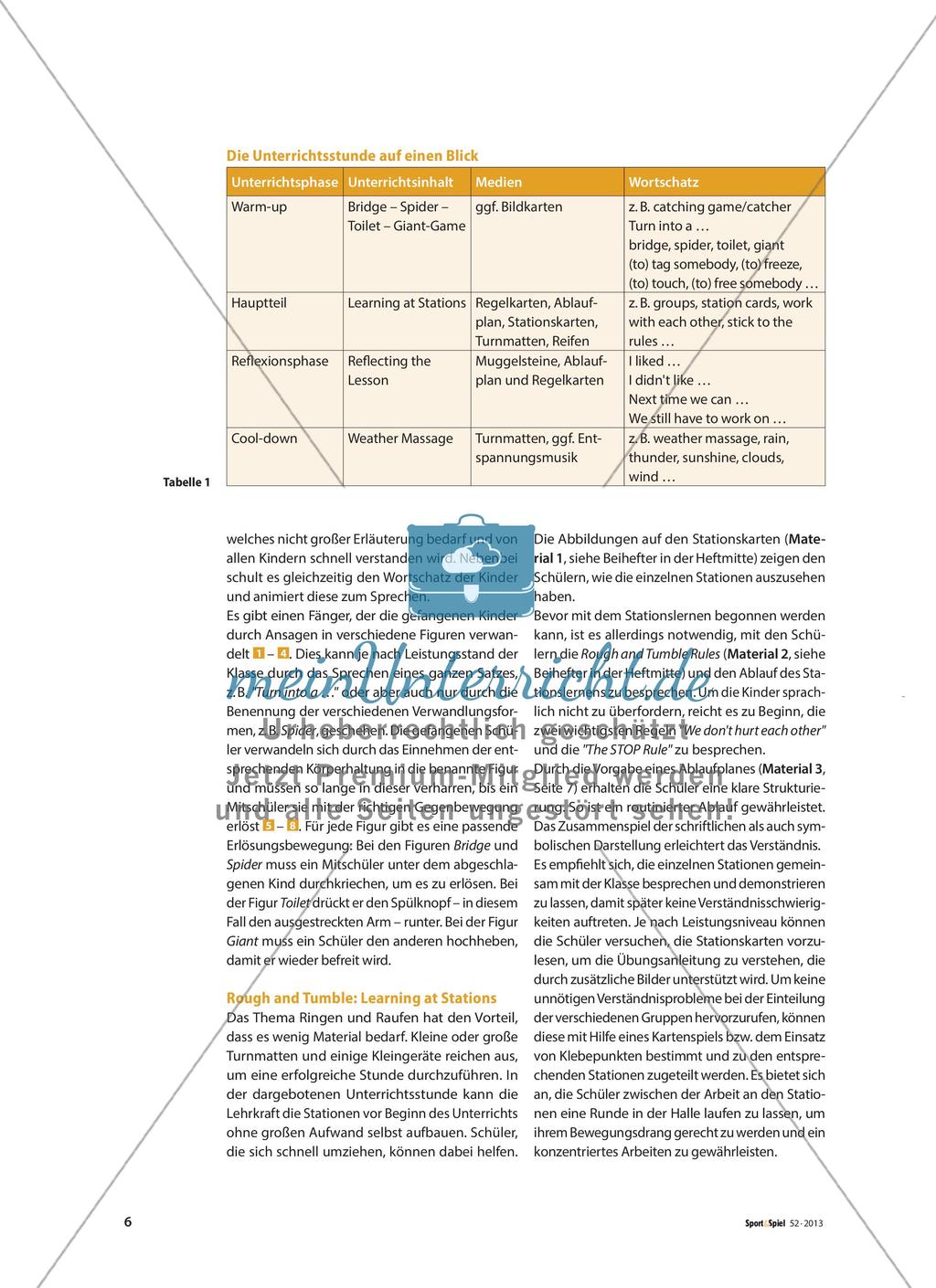 Fusion of Body and Mind - Englischsprachiger Sportunterricht Preview 3