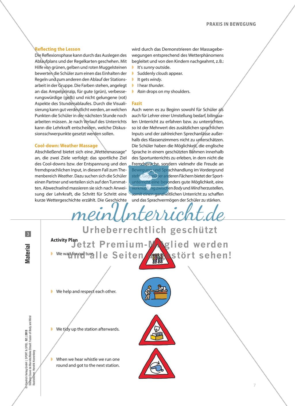 Fusion of Body and Mind - Englischsprachiger Sportunterricht Preview 4