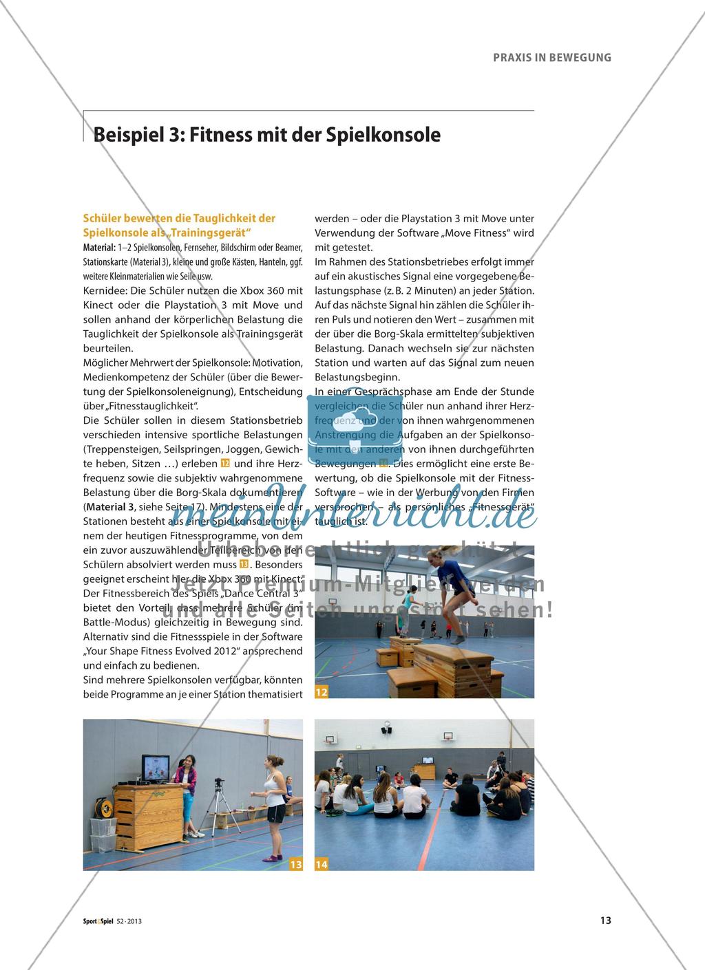 Spielkonsolen im Sportunterricht - Mehrwert oder reine Spielerei? Preview 6