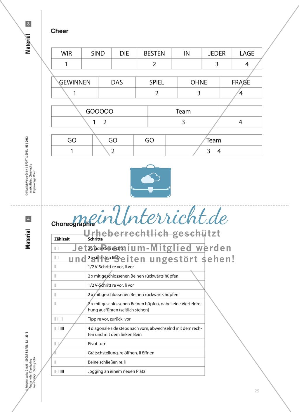 Cheerleading - Chants, Cheers und Pyramiden für Mädchen und Jungen Preview 8