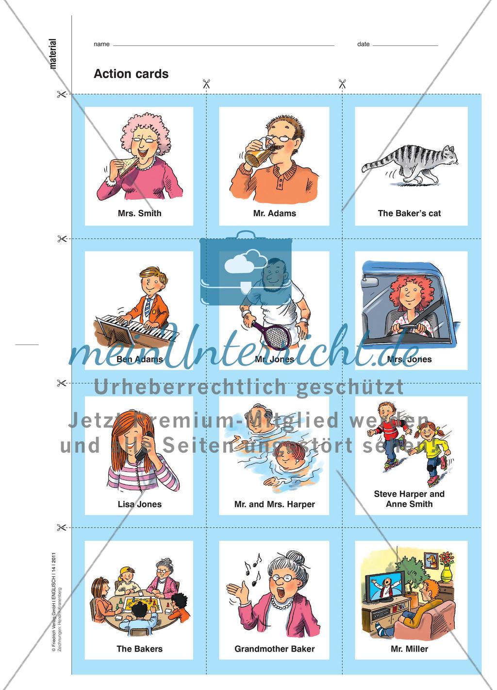 Nobody Is Eating Chocolate … - Beobachtungen im present progressive formulieren Preview 6