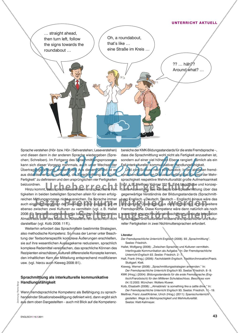 Sprachmittlung (Mediation) Preview 2