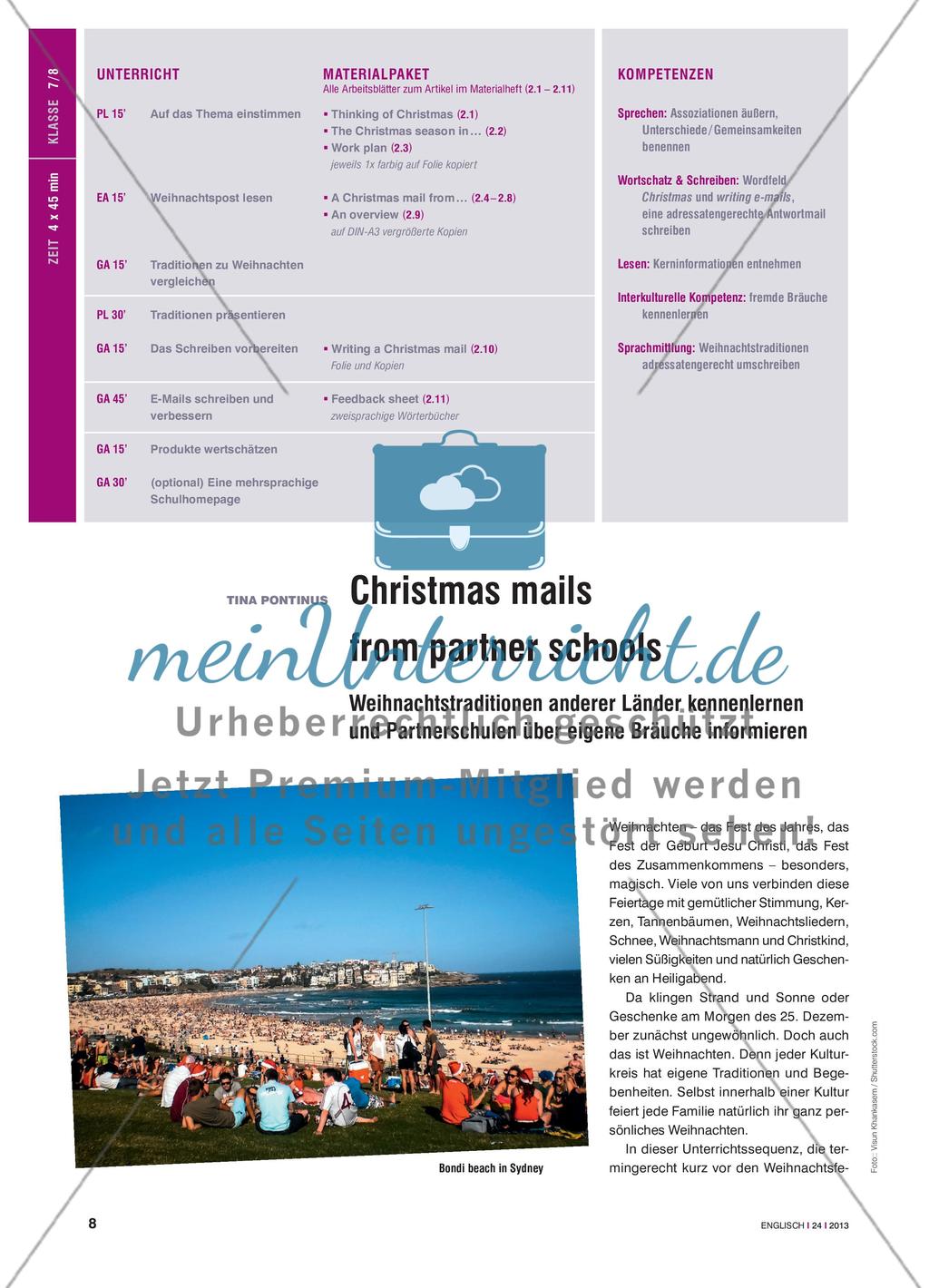 Christmas mails from partner schools Preview 1