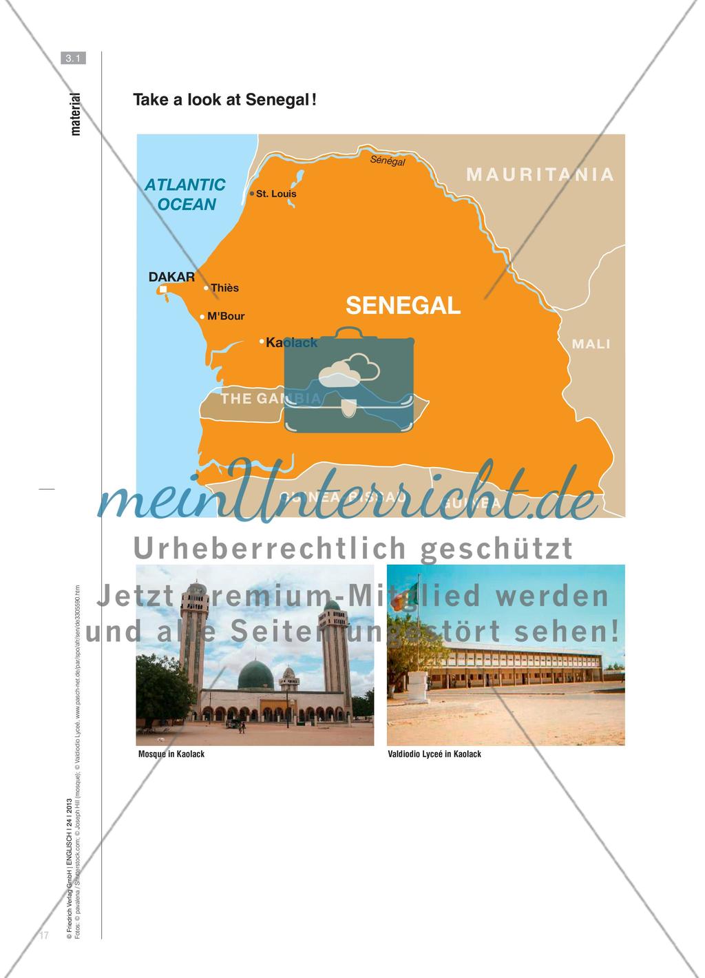 New Year’s Eve around the world - Fiktiven Austauschschülern aus Senegal Silvestertraditionen erklären Preview 4