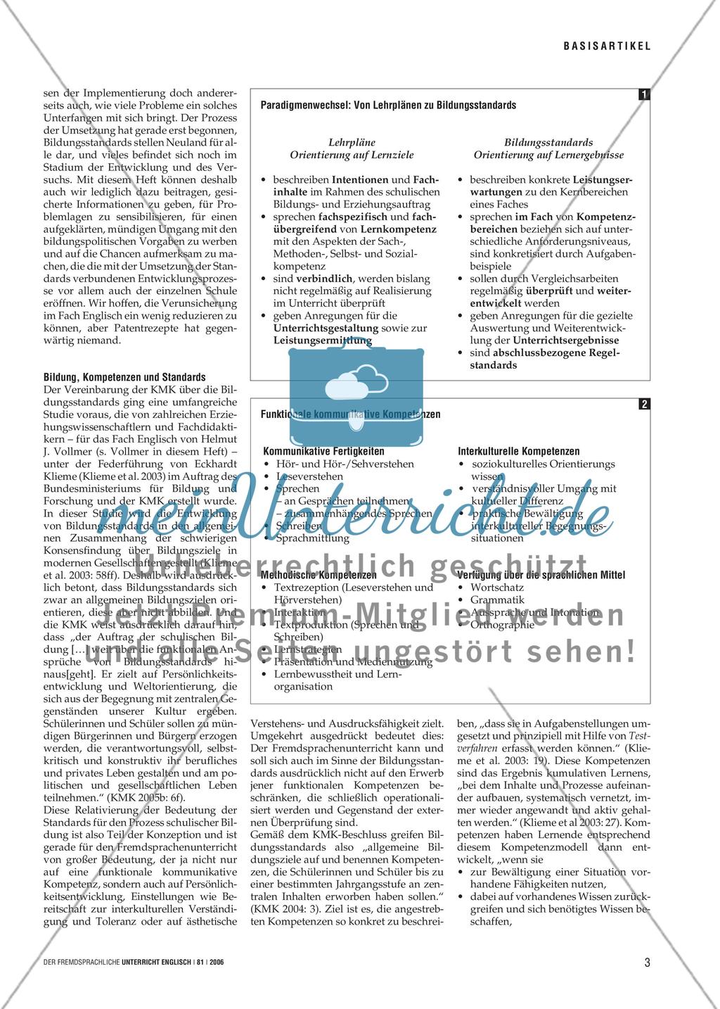For better or for worse? - Bildungsstandards Englisch im Überblick Preview 2