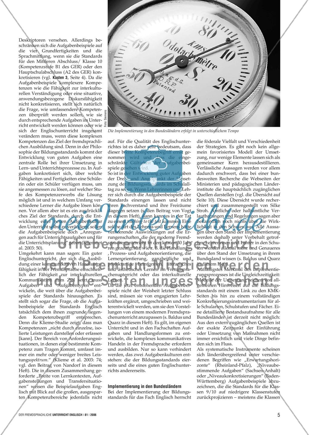 For better or for worse? - Bildungsstandards Englisch im Überblick Preview 4