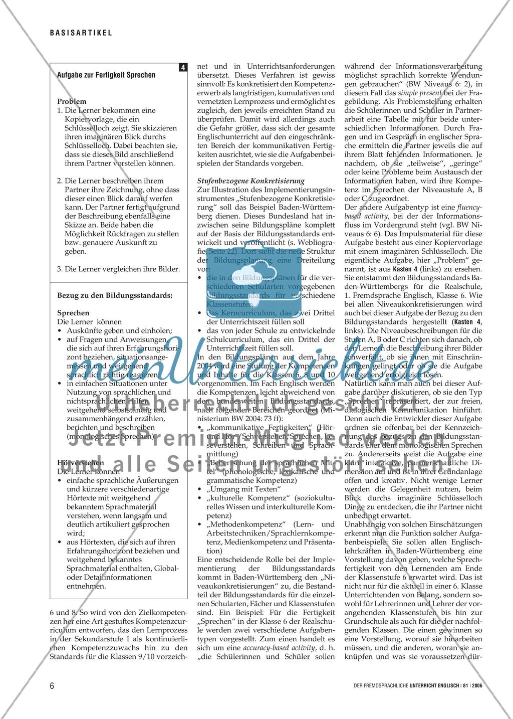 For better or for worse? - Bildungsstandards Englisch im Überblick Preview 5