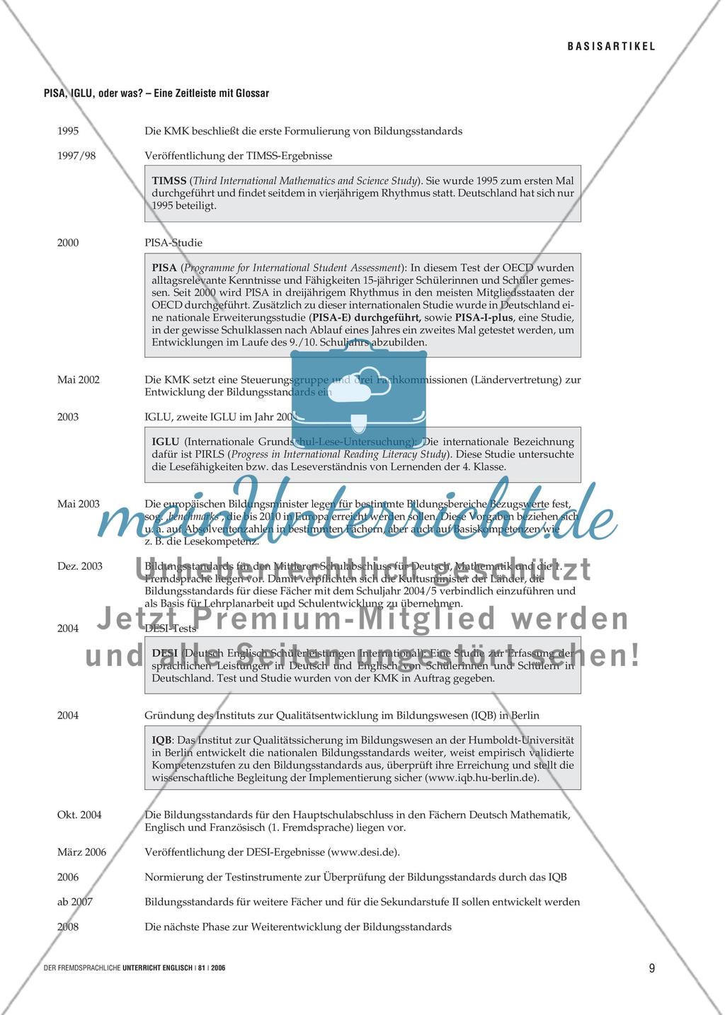 For better or for worse? - Bildungsstandards Englisch im Überblick Preview 8
