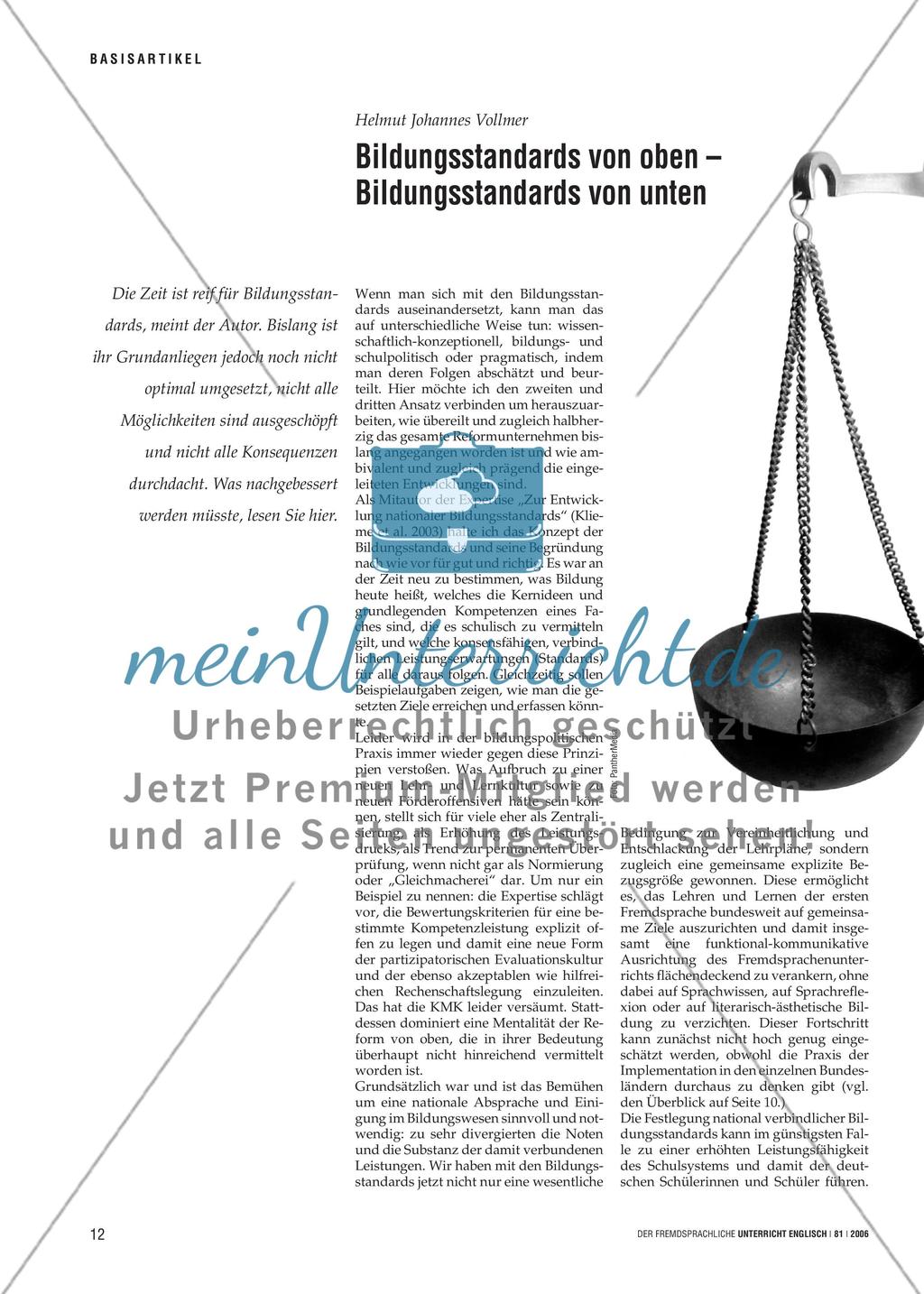 Bildungsstandards von oben – Bildungsstandards von unten Preview 1