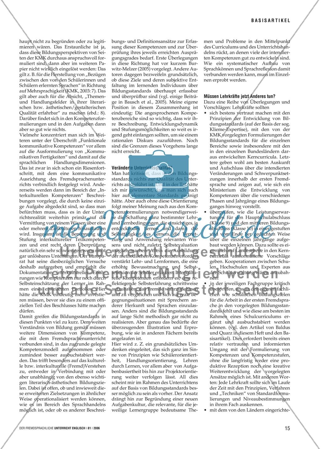 Bildungsstandards von oben – Bildungsstandards von unten Preview 4