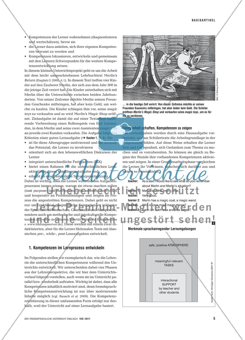 Mit Lernaufgaben Kompetenzen entwickeln Preview 4
