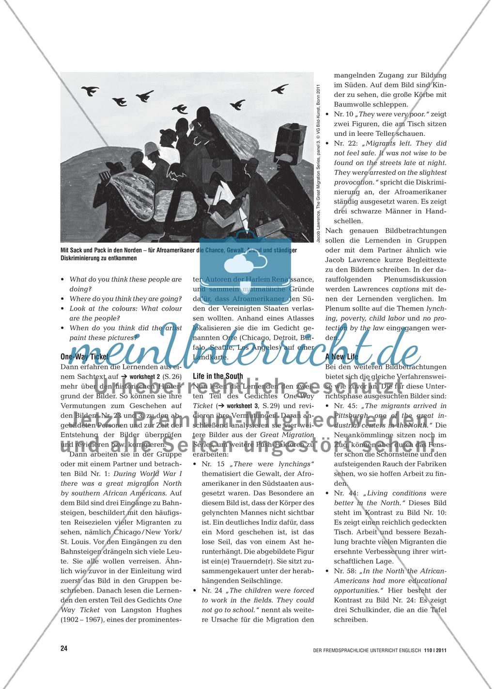 Migrants Left By the Hundreds - Die Bilderserie The Great Migration analysieren Preview 2