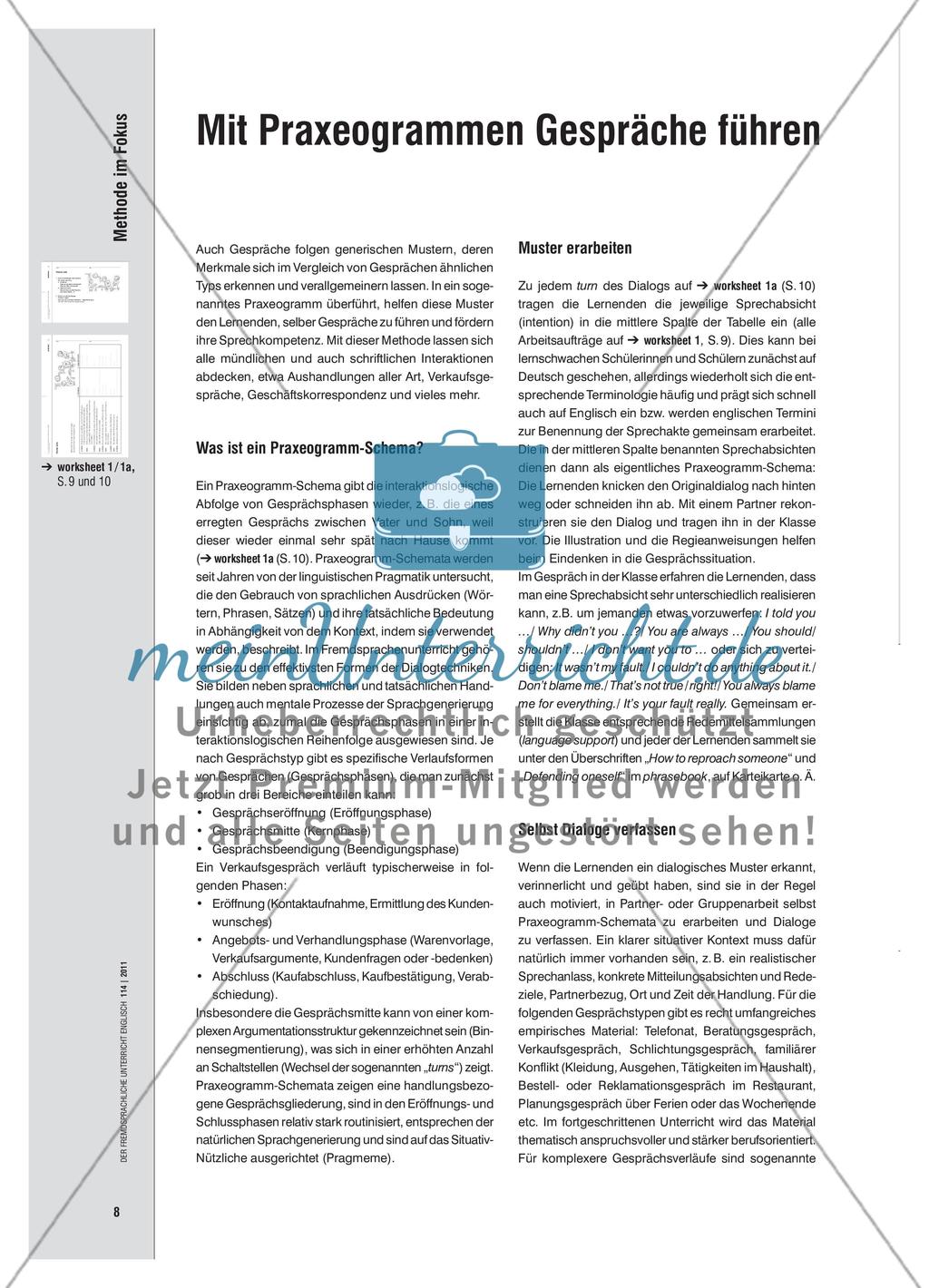 Mit Praxeogrammen Gespräche führen Preview 1