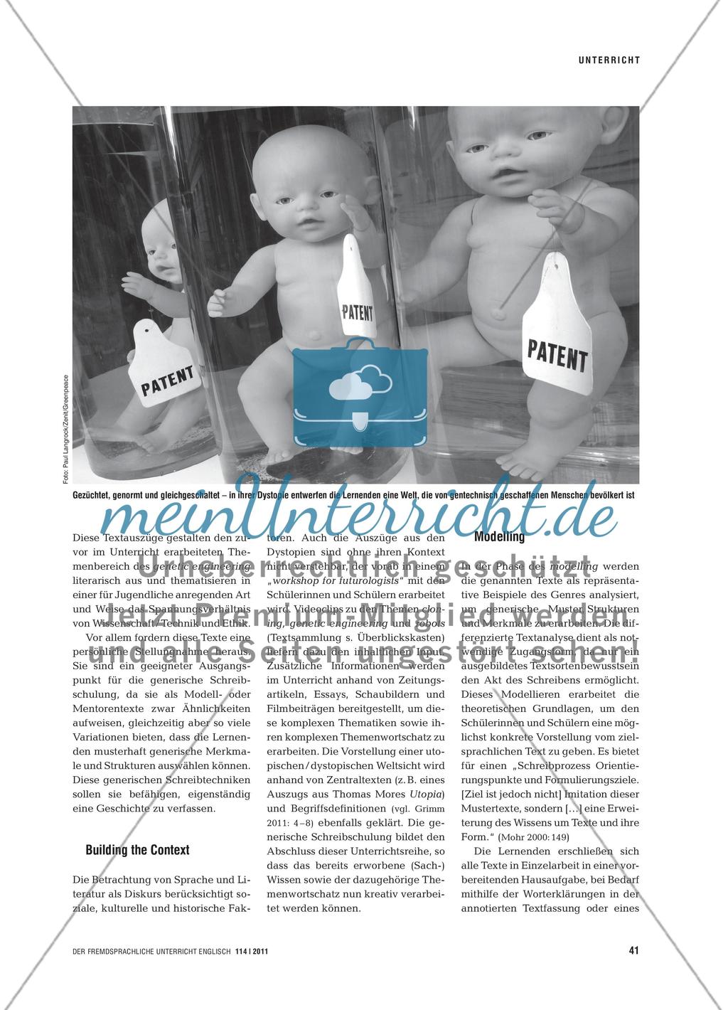 The World of Tomorrow - Generische Schreibschulung für fiktionales Erzählen Preview 2