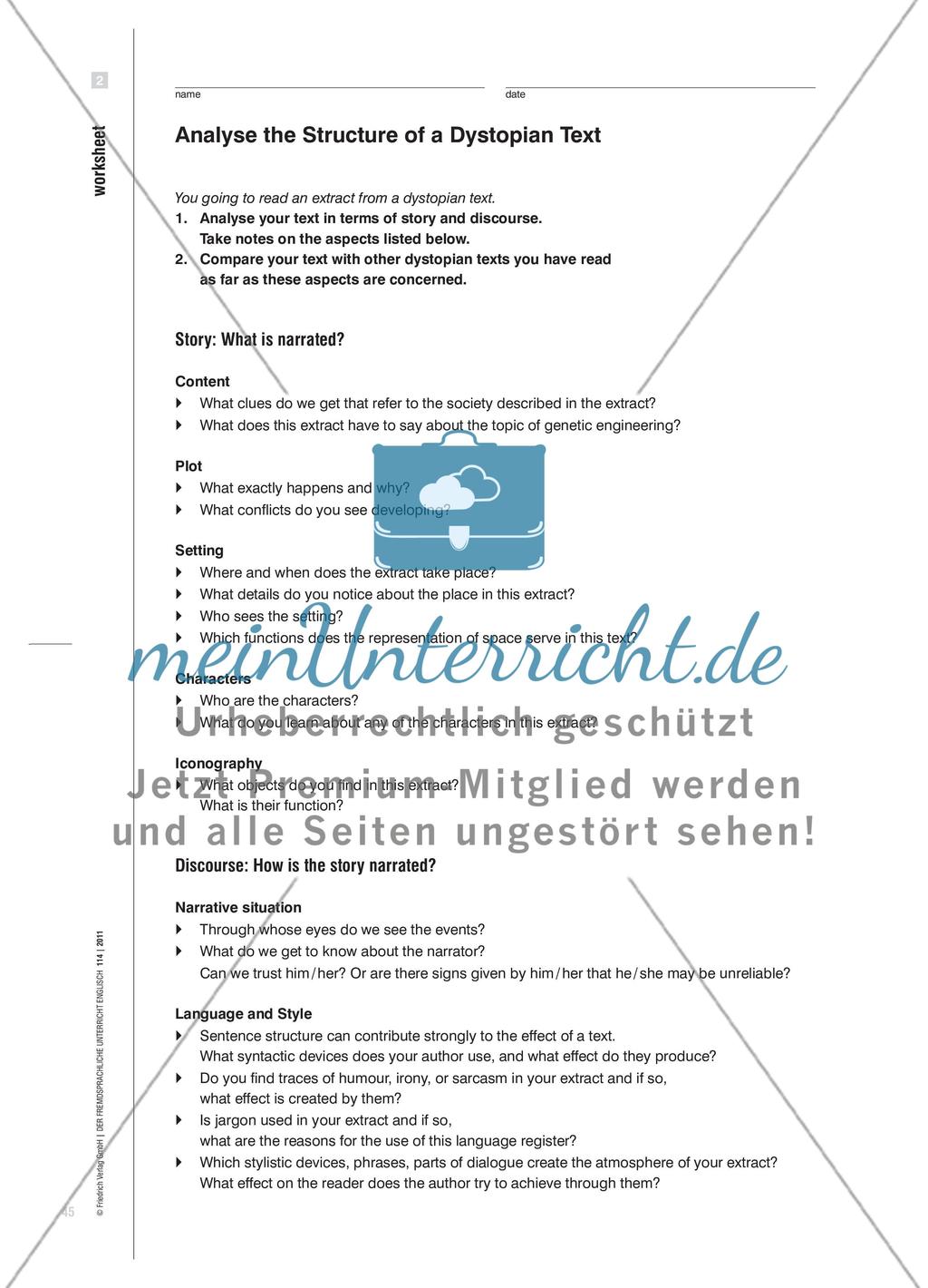 The World of Tomorrow - Generische Schreibschulung für fiktionales Erzählen Preview 6