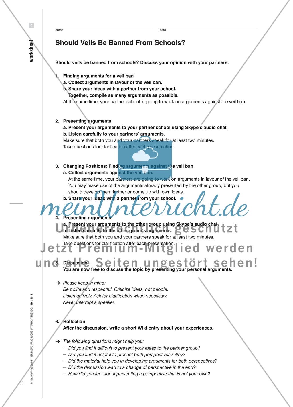 Digitally Speaking - Online in einer strukturierten Kontroverse debattieren Preview 6