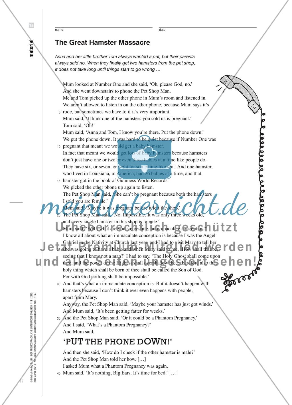 Pet Disasters - Ein lustiges Kinderbuch lesen, eine eigene Geschichte schreiben Preview 4