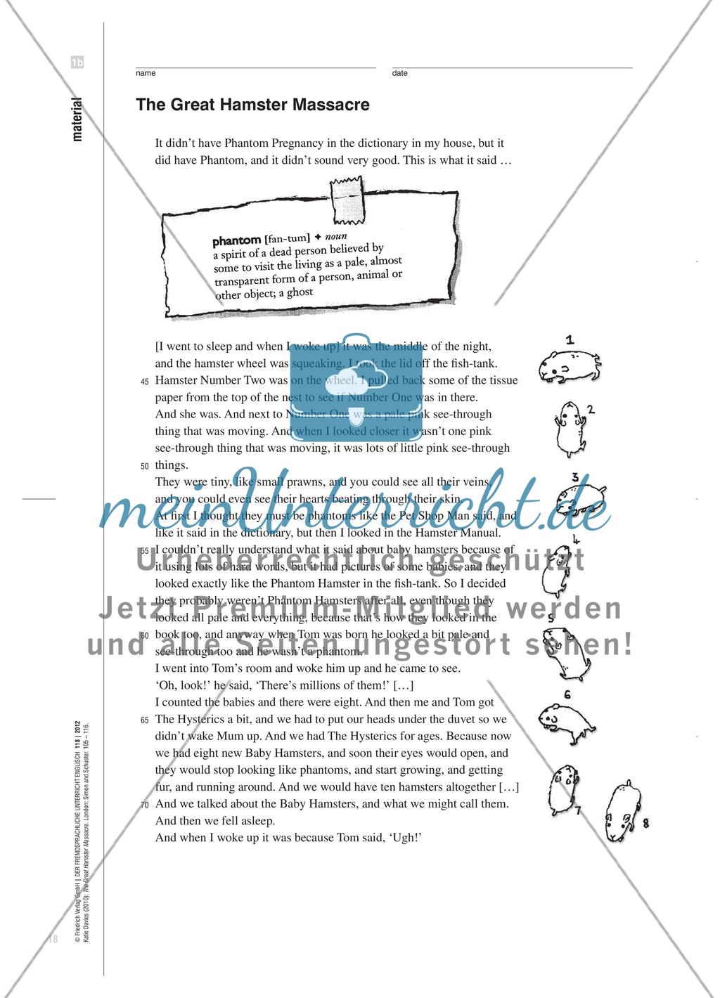 Pet Disasters - Ein lustiges Kinderbuch lesen, eine eigene Geschichte schreiben Preview 5