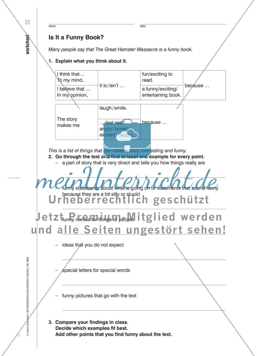 Pet Disasters - Ein lustiges Kinderbuch lesen, eine eigene Geschichte schreiben Preview 9